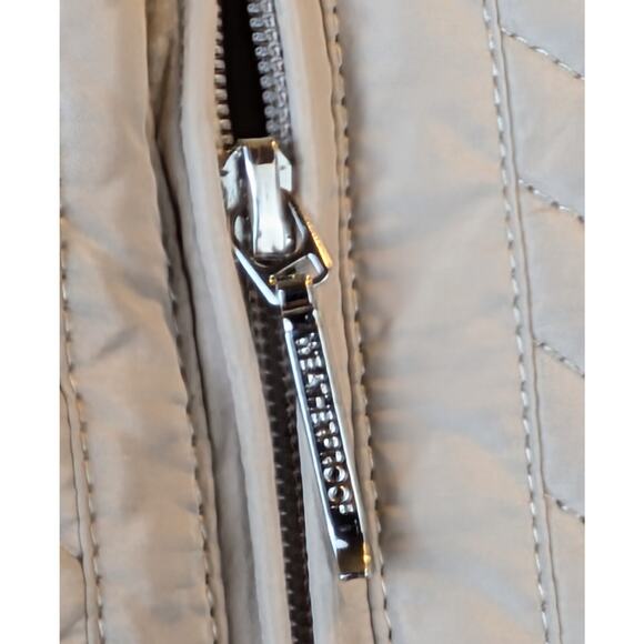 NEW Weatherproof Jacket XL Beige Quilted Zip Front Stretch Sides Lightweight - Picture 9 of 12